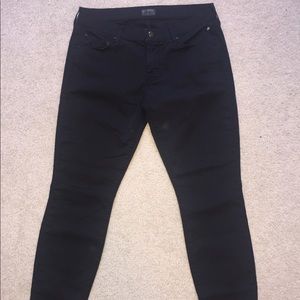 MOTHER BLACK DENIM